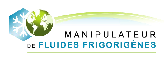 Logo manipulateur de fluides frigorigènes